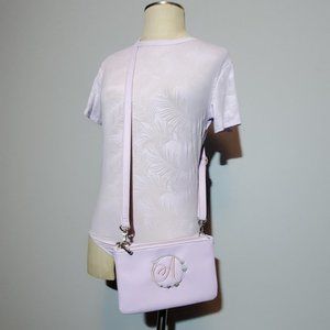 Thirty One Street Style crossbody purse with embroidered "A"